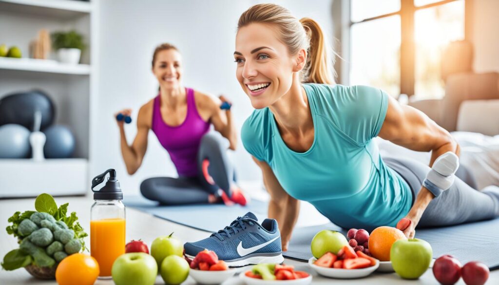 Fitnessziele und Morgenroutine